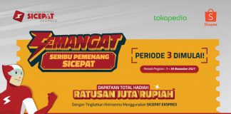 SEMANGAT Ikuti Seribu Pemenang SiCepat Periode 3!