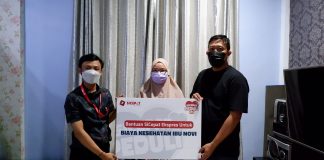 SiCepat Ekspres Salurkan Bantuan Kesehatan Untuk Bpk. Sujono Dan Ibu Novi