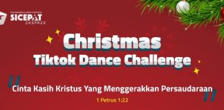 Adu Eksis dengan Christmas Tiktok Dance Challenge