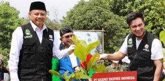 SiCepat Resmikan Program Desa Konservasi Lahan Kritis di Cibiru Wetan
