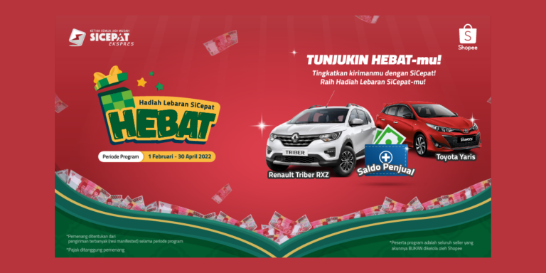 HEBAT (Hadiah Lebaran SiCepat) Untuk Seller Shopee HEBAT (Hadiah Lebaran SiCepat) Untuk Seller Shopee