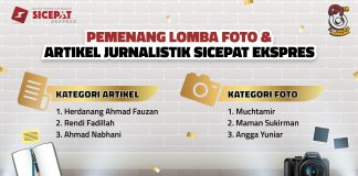 SiCepat Ekspres Umumkan Pemenang Lomba Foto dan Artikel Jurnalistik