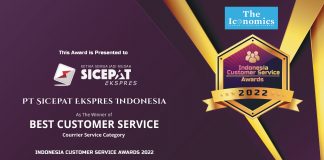 SiCepat Ekspres Raih Penghargaan Best Customer Service 2022