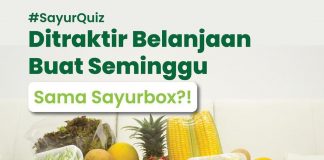 Makin Praktis, Belanja Kebutuhan Sehari-hari di Sayurbox dengan Tukar Poin GRES