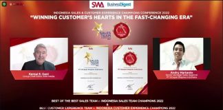 SiCepat Ekspres Kembali Mendapatkan Penghargaan Sales Team dan CS Experience Champions 2022 Penghargaan SiCepat Ekspres