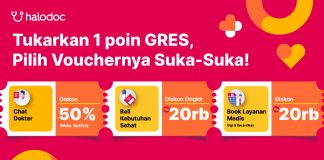 Makin Hemat Konsultasi Online Lewat Aplikasi Halodoc dengan Tukar Poin GRES Aplikasi Halodoc