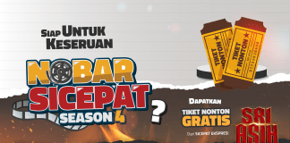 Mau Nonton Gratis ”Sri Asih”? Yuk Ikutan Giveaway NOBARS Nonton Bareng Sri Asih bersama SiCepat Ekspres