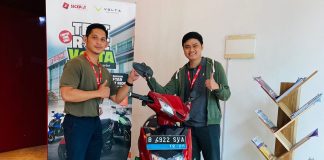 Inisiasi Green Corporate, Sicepat Ekspres Ajak Karyawan Test Ride Motor Listrik SiCepat lakukan test ride motor listrik kepada seluruh karyawan