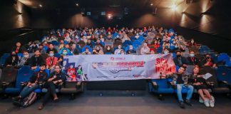 Intip Keseruan NOBARS (Nonton Bareng SiCepat) dalam Film Superhero Sri Asih Acara NOBARS (Nonton Bareng SiCepat Ekspres) Sri Asih di CGV - Grand Indonesia pada Kamis (11/17).