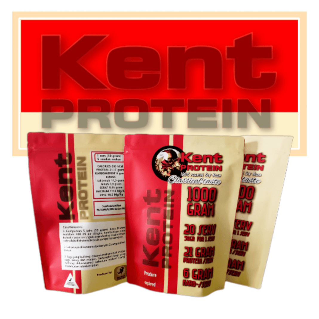 Produk Whey Kent Protein.