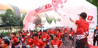 Keseruan 1.000 Pelari Rayakan Ajang Olahraga SiCepat FunRunThon