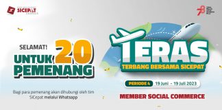 Pengumuman Pemenang Program TERAS untuk Member Social Commerce